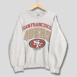 Vintage San Francisco 49ers Football Style Sweatshirt, Retro NFL 49ers Shirt Tee